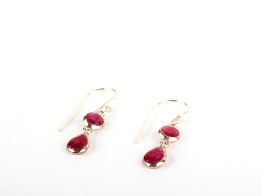 Ruby Earrings