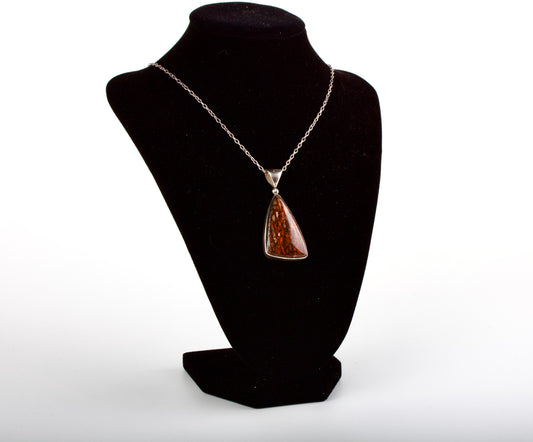 Dinosaur Bone Pendant Necklace