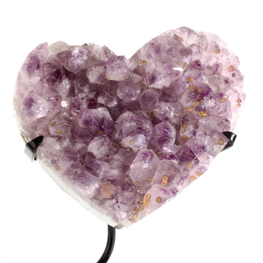 Amethyst Heart Centrepiece