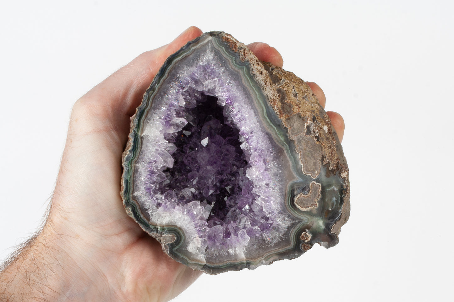 Amethyst Agate Geode