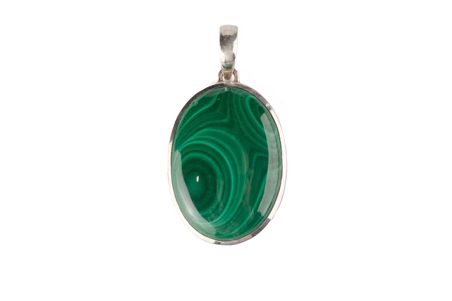 Malachite Oval Pendant
