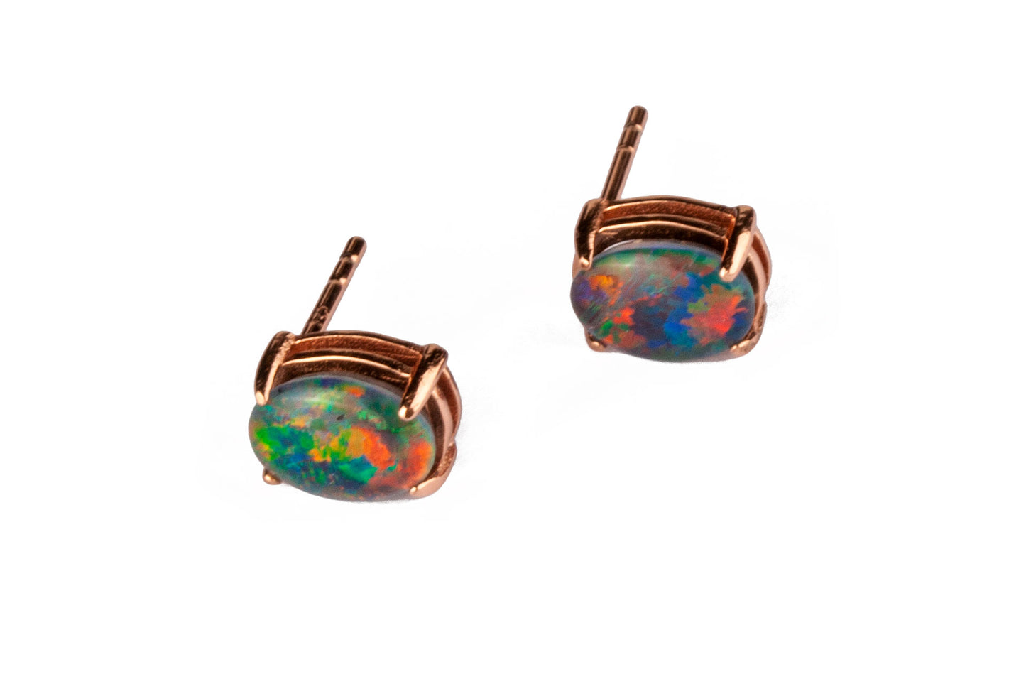 Australian Opal Studs