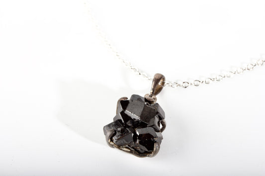 Black Garnet Pendant