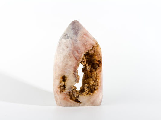 Pink Amythyst Geode Tower