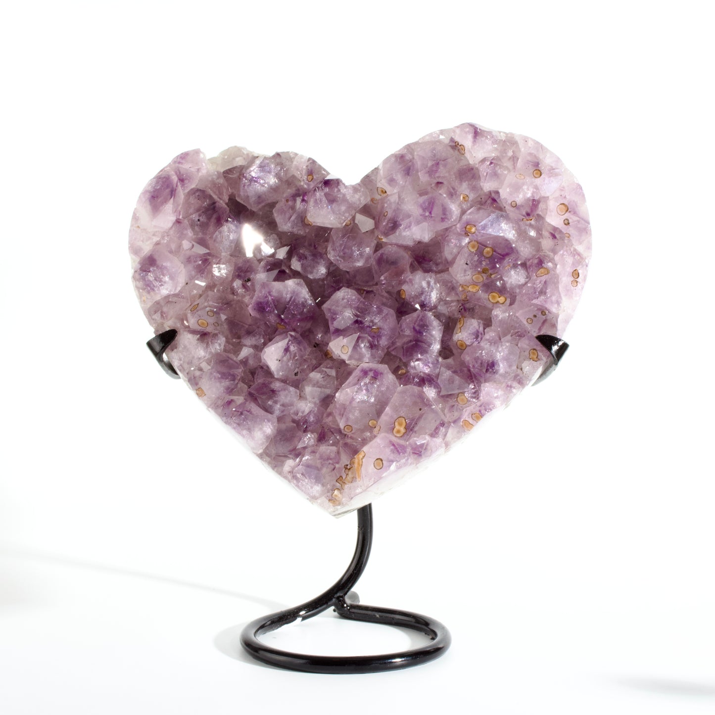 Amethyst Heart Centrepiece